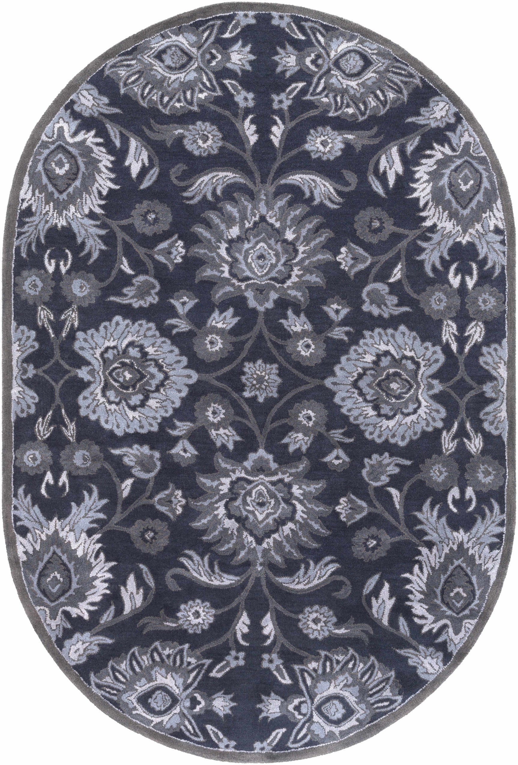 Conesus Hand Tufted Blue 1191 Area Rug - Clearance - Ornate Home