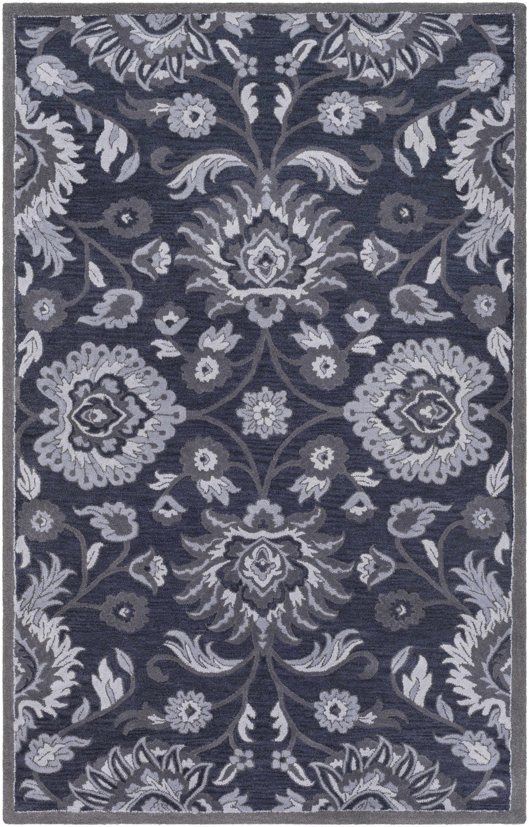 Conesus Hand Tufted Blue 1191 Area Rug - Clearance - Ornate Home