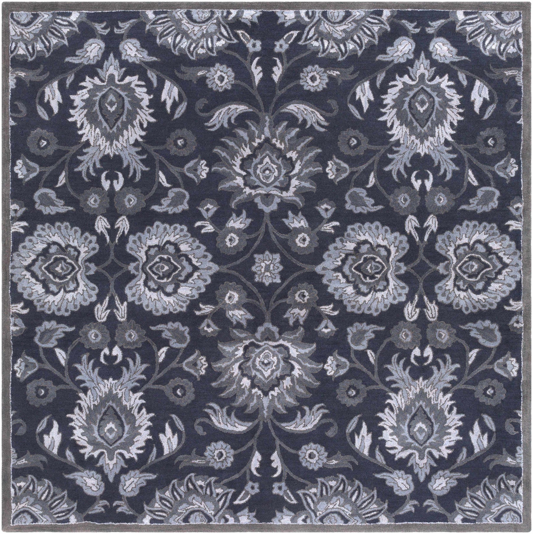 Conesus Hand Tufted Blue 1191 Area Rug - Clearance - Ornate Home