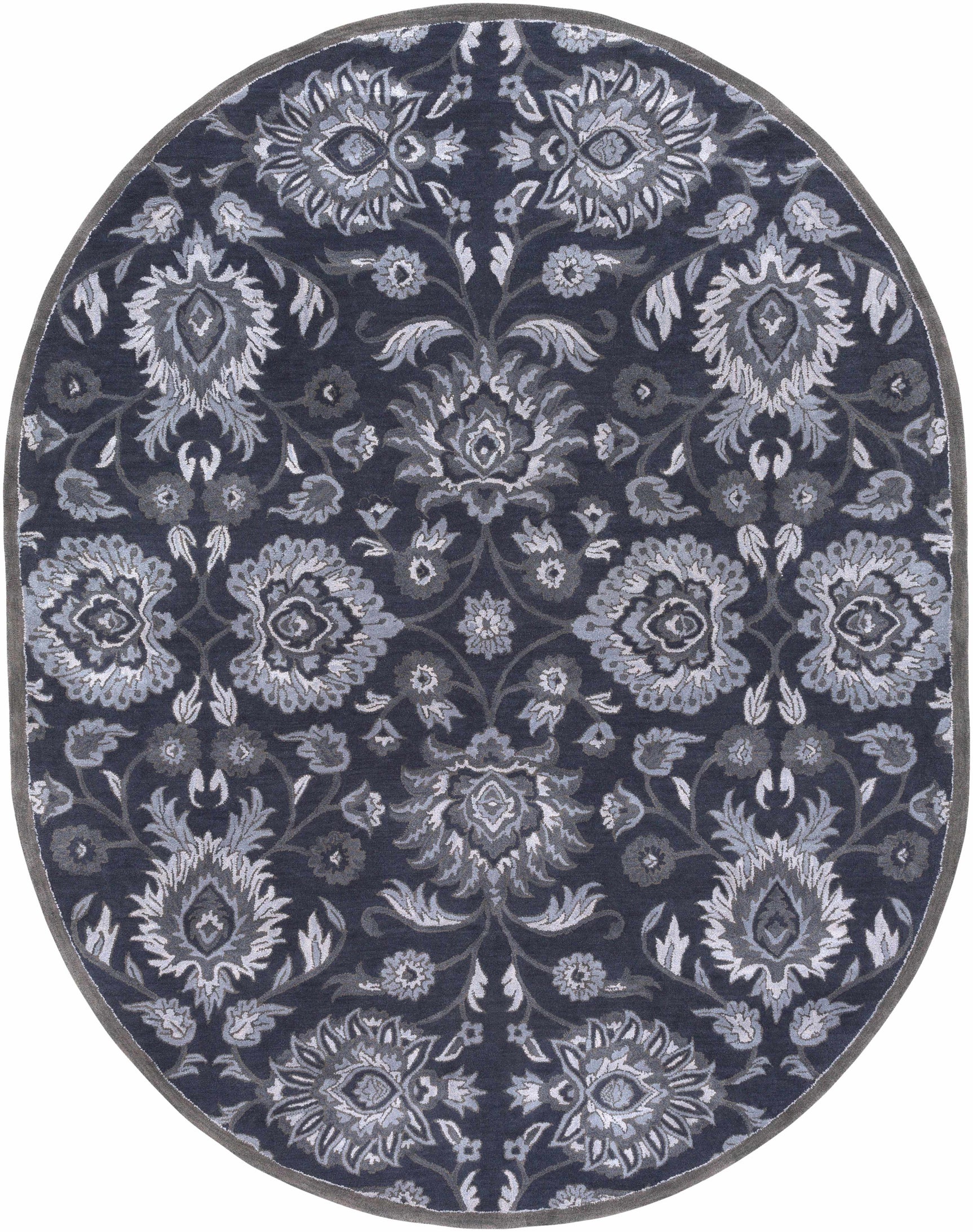 Conesus Hand Tufted Blue 1191 Area Rug - Clearance - Ornate Home