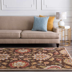 Conesus Hand Tufted Brown 1051 Area Rug - Ornate Home