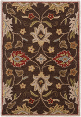 Conesus Hand Tufted Brown 1051 Area Rug - Ornate Home