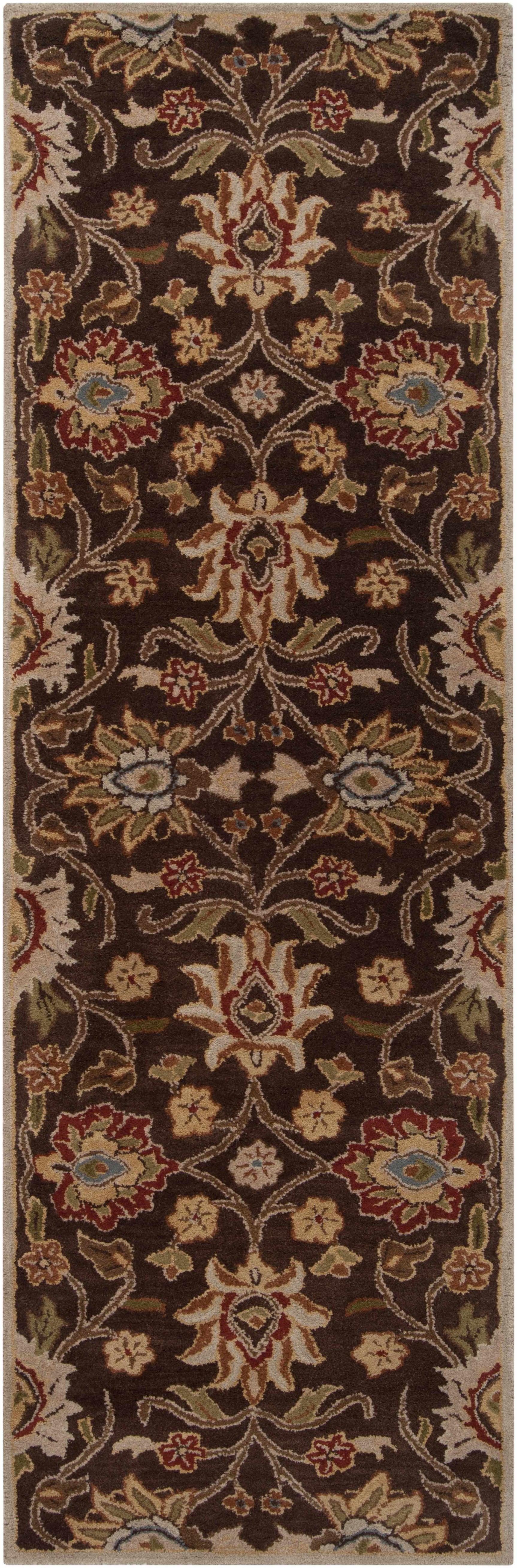 Conesus Hand Tufted Brown 1051 Area Rug - Ornate Home