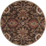 Conesus Hand Tufted Brown 1051 Area Rug - Ornate Home