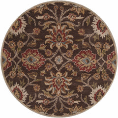 Conesus Hand Tufted Brown 1051 Area Rug - Ornate Home