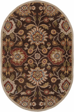 Conesus Hand Tufted Brown 1051 Area Rug - Ornate Home