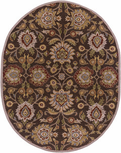Conesus Hand Tufted Brown 1051 Area Rug - Ornate Home