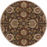 Conesus Hand Tufted Brown 1051 Area Rug - Ornate Home