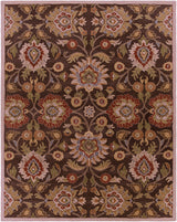 Conesus Hand Tufted Brown 1051 Area Rug - Ornate Home