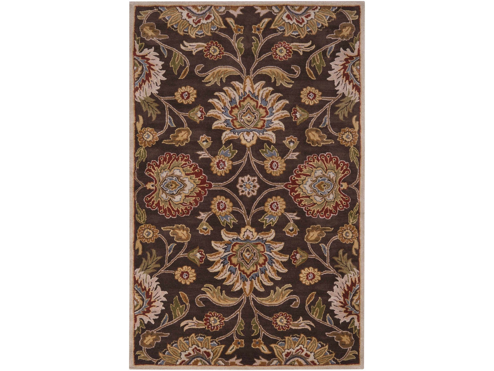 Conesus Hand Tufted Brown 1051 Area Rug - Promo - Ornate Home