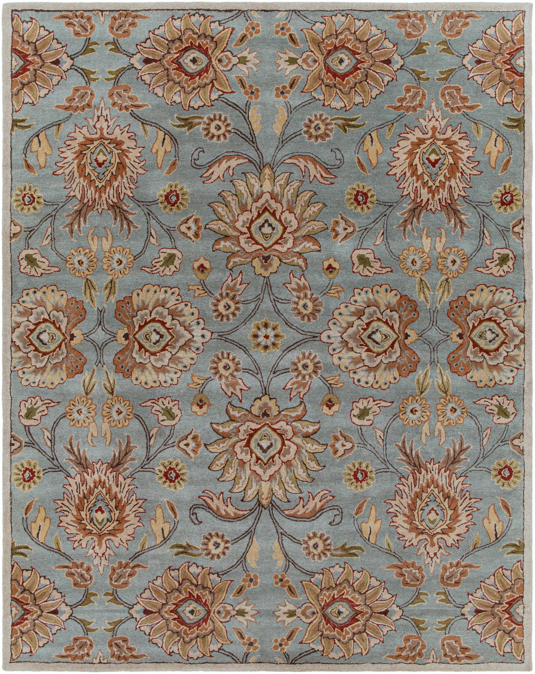 Conesus Hand Tufted Gray 1052 Area Rug - Ornate Home