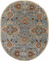 Conesus Hand Tufted Gray 1052 Area Rug - Ornate Home