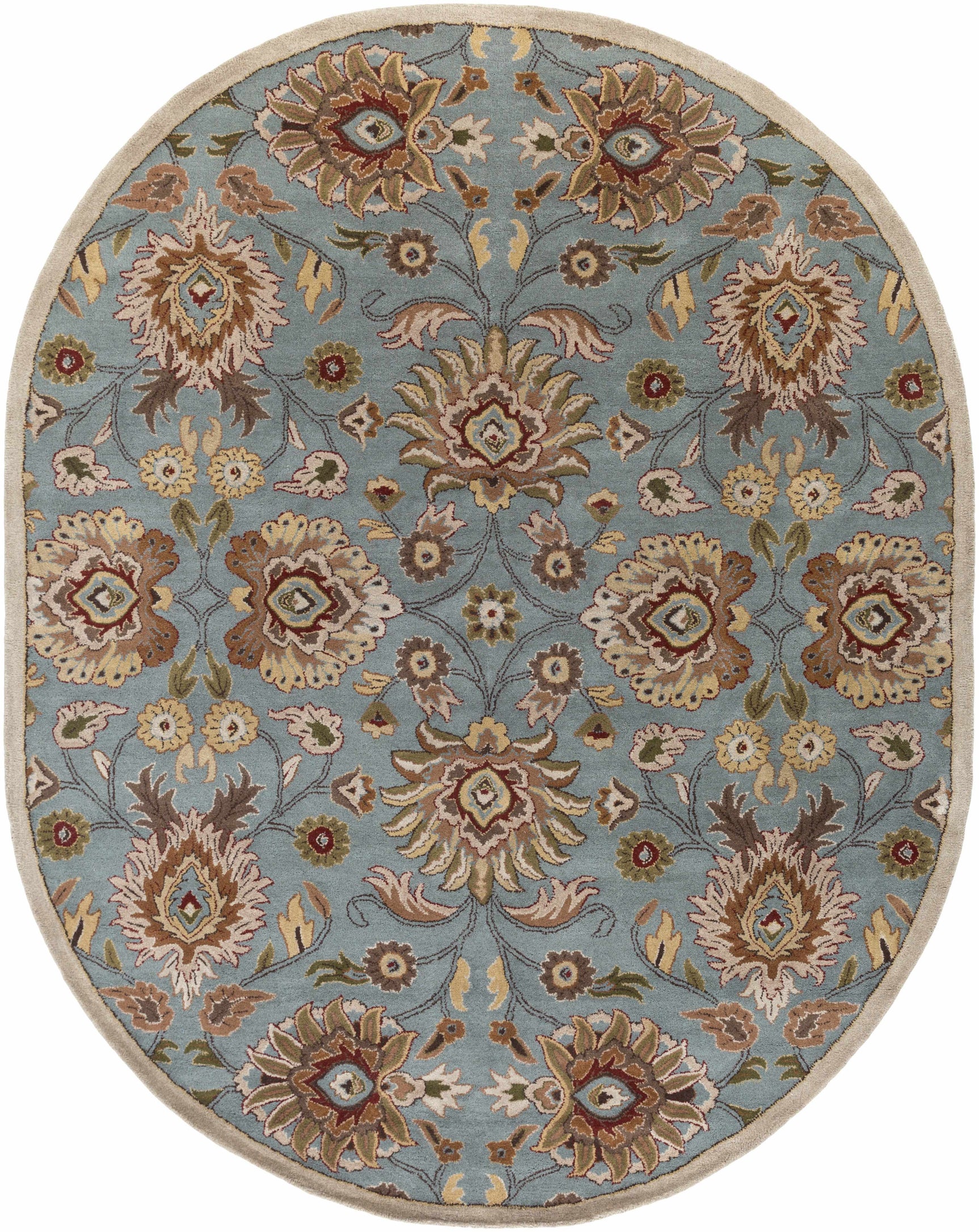Conesus Hand Tufted Gray 1052 Area Rug - Ornate Home