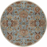 Conesus Hand Tufted Gray 1052 Area Rug - Ornate Home