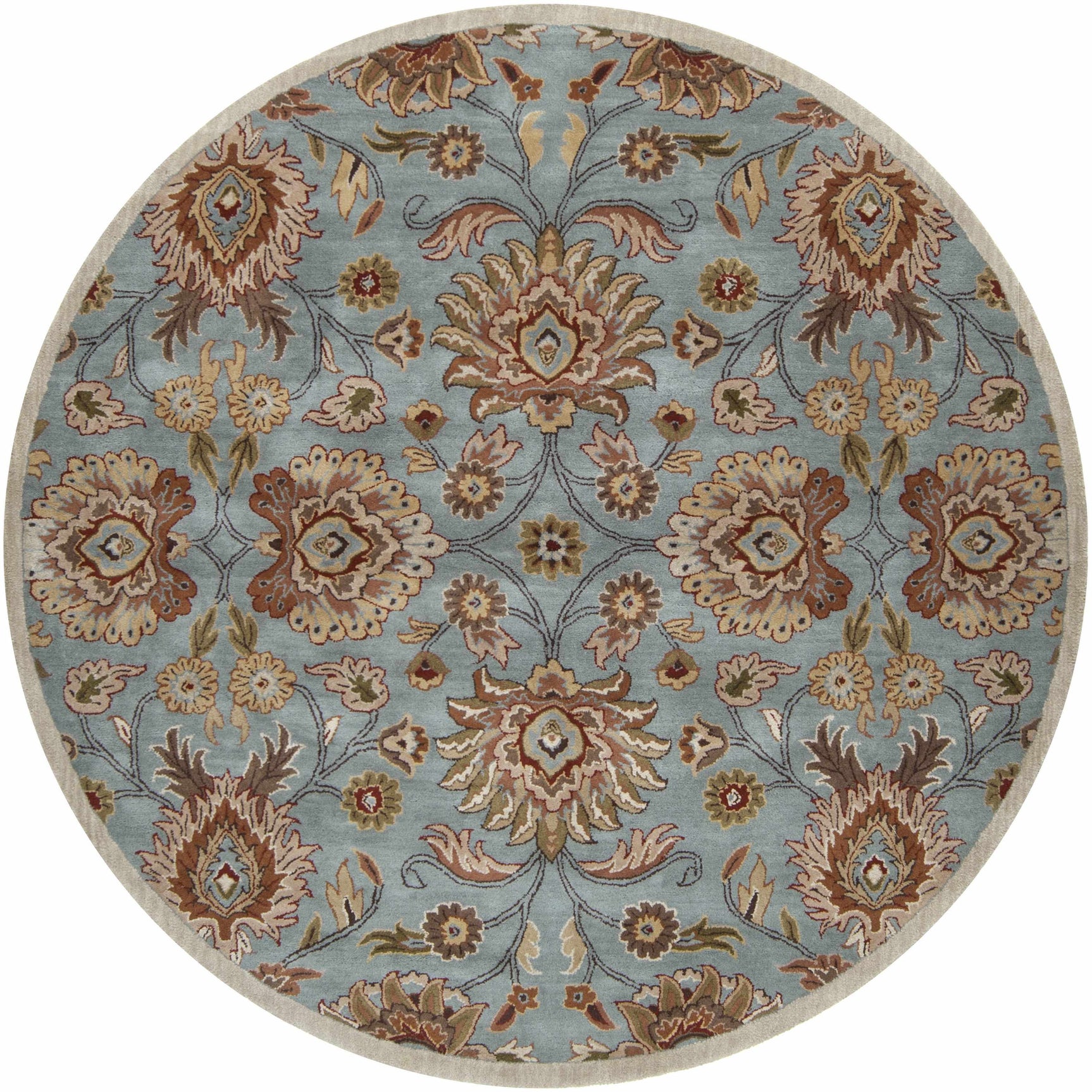Conesus Hand Tufted Gray 1052 Area Rug - Ornate Home