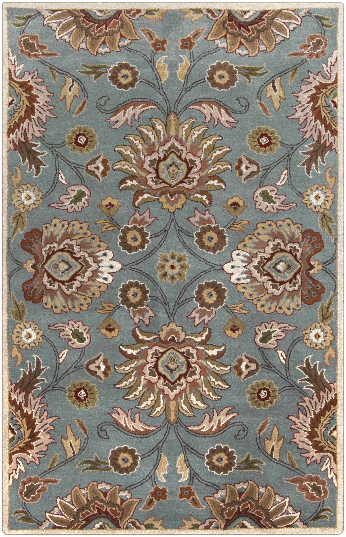 Conesus Hand Tufted Gray 1052 Area Rug - Ornate Home