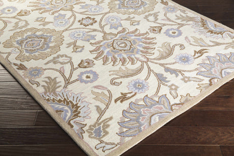 Conesus Hand Tufted Ivory 1109 Wool Rug - Ornate Home