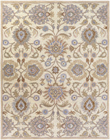 Conesus Hand Tufted Ivory 1109 Wool Rug - Ornate Home