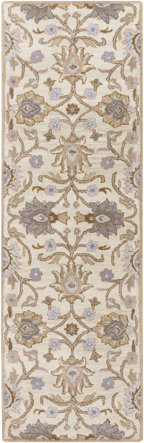 Conesus Hand Tufted Ivory 1109 Wool Rug - Ornate Home