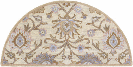 Conesus Hand Tufted Ivory 1109 Wool Rug - Ornate Home