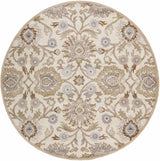 Conesus Hand Tufted Ivory 1109 Wool Rug - Ornate Home