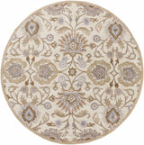 Conesus Hand Tufted Ivory 1109 Wool Rug - Ornate Home