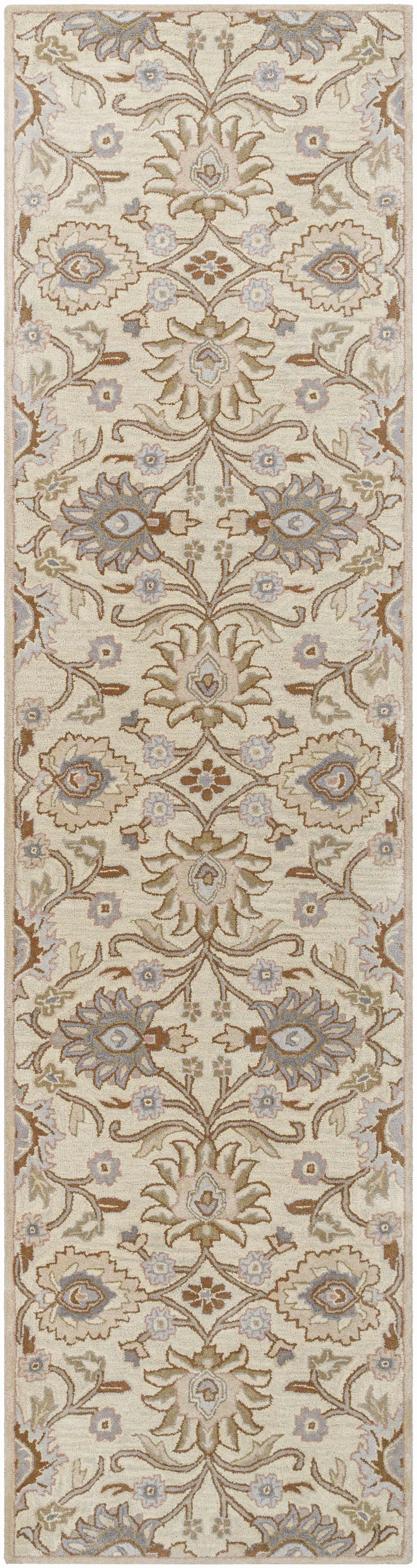 Conesus Hand Tufted Ivory 1109 Wool Rug - Ornate Home