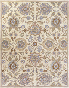 Conesus Hand Tufted Ivory 1109 Wool Rug - Ornate Home