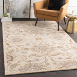 Conesus Hand Tufted Ivory 1109 Wool Rug - Ornate Home