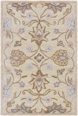Conesus Hand Tufted Ivory 1109 Wool Rug - Ornate Home