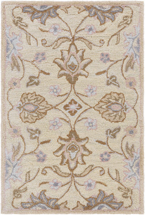 Conesus Hand Tufted Ivory 1109 Wool Rug - Ornate Home