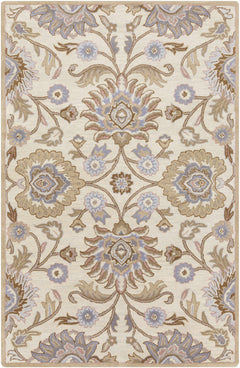 Conesus Hand Tufted Ivory 1109 Wool Rug - Ornate Home