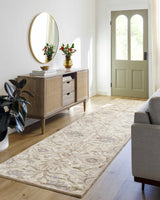 Conesus Hand Tufted Ivory 1109 Wool Rug - Ornate Home