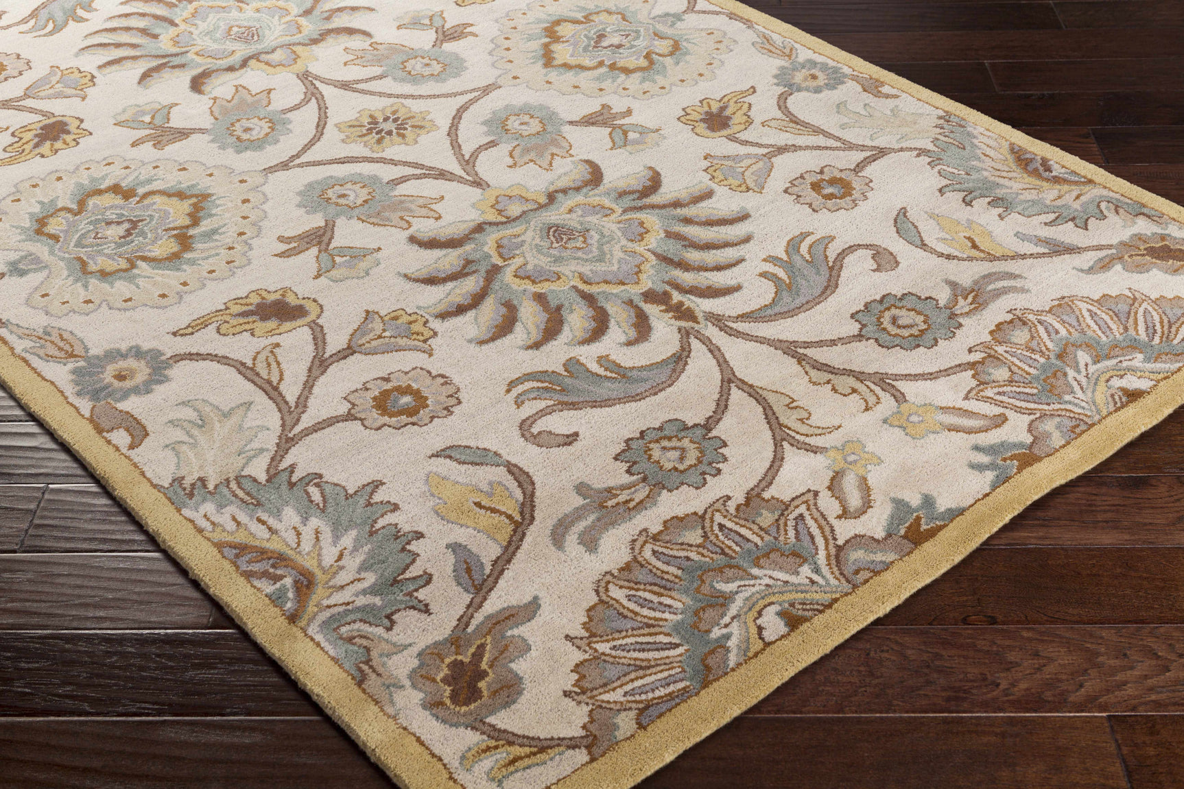 Conesus Hand Tufted Tan 1012 Area Rug - Ornate Home