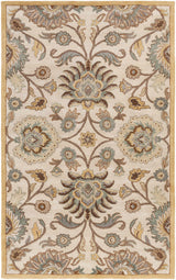 Conesus Hand Tufted Tan 1012 Area Rug - Ornate Home
