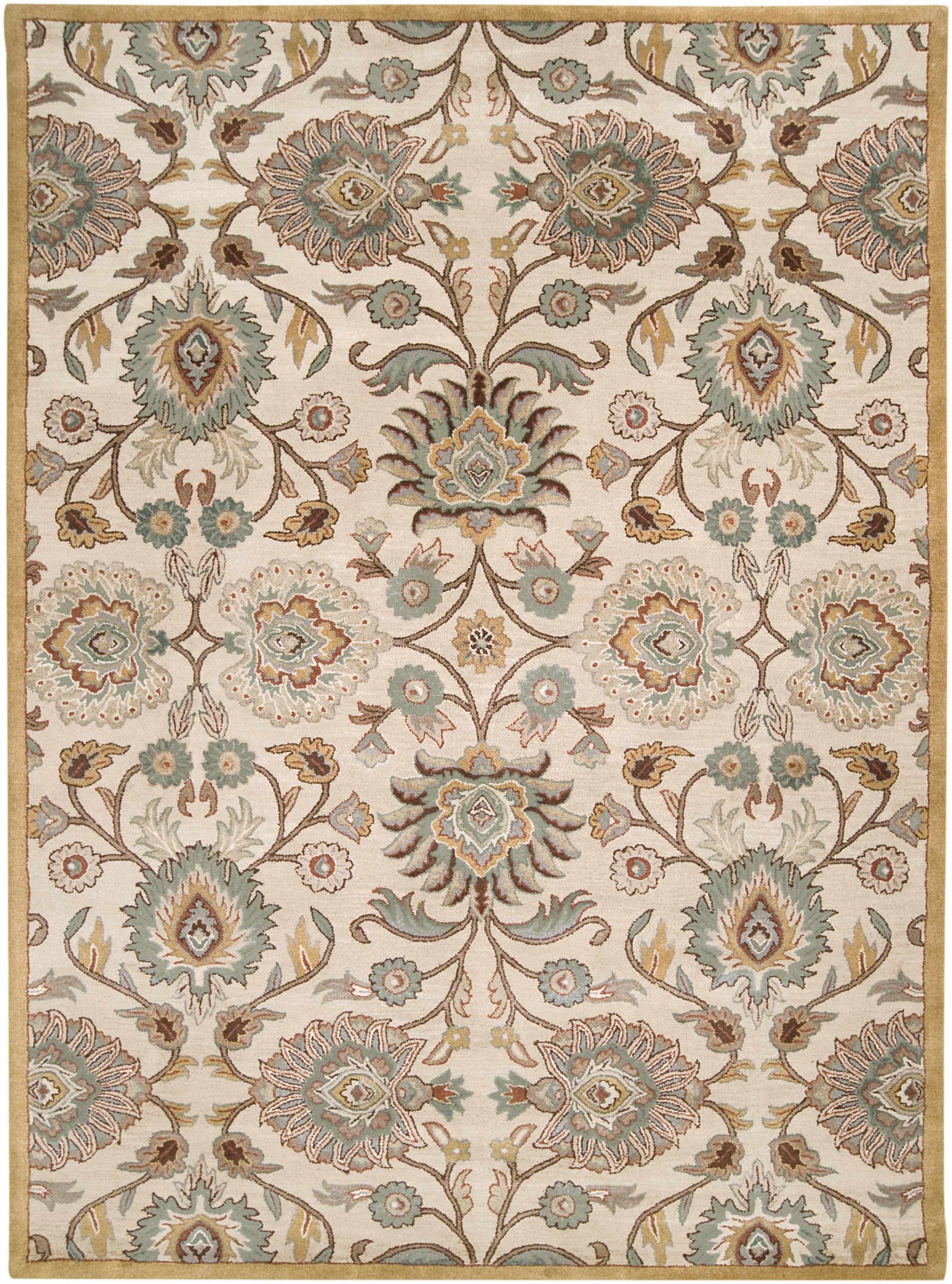 Conesus Hand Tufted Tan 1012 Area Rug - Ornate Home