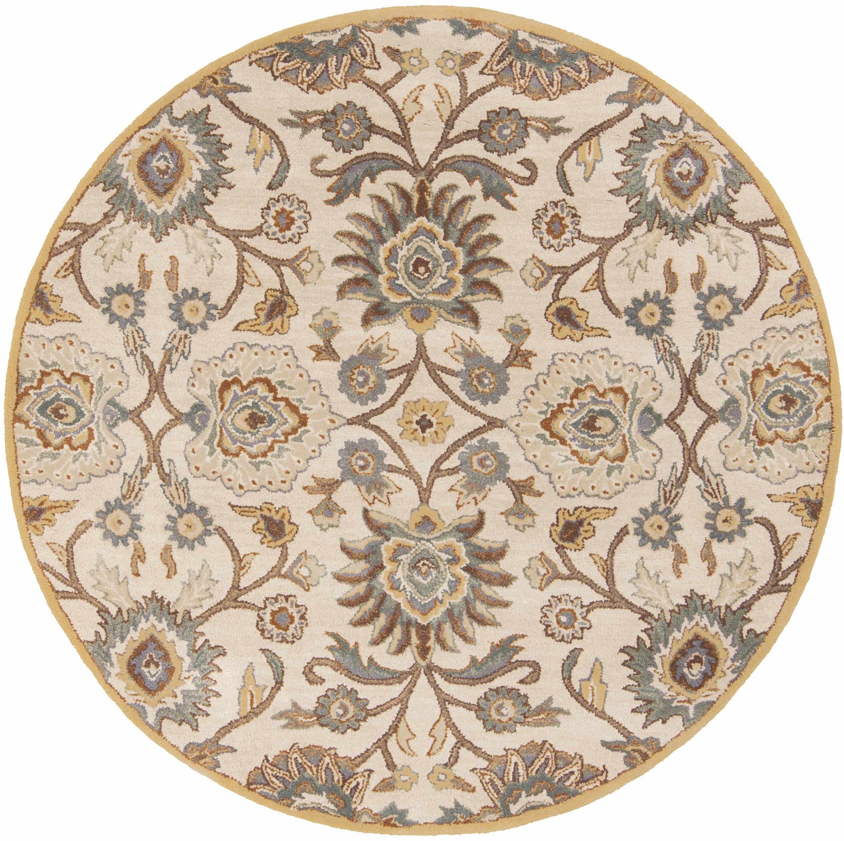 Conesus Hand Tufted Tan 1012 Area Rug - Ornate Home