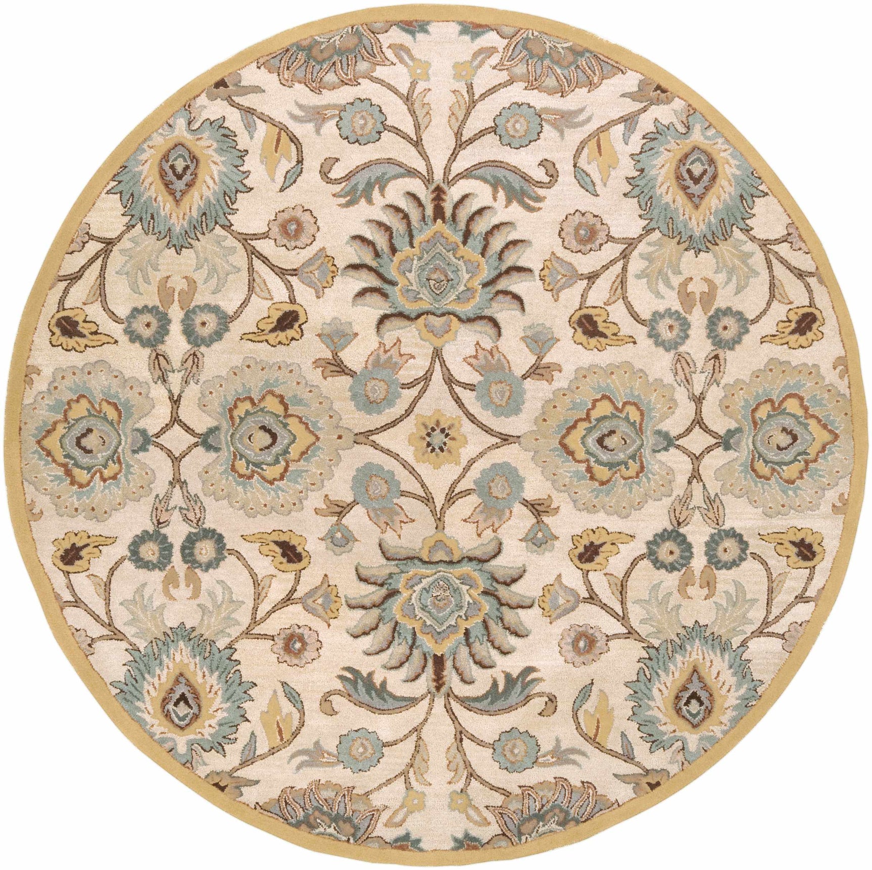 Conesus Hand Tufted Tan 1012 Area Rug - Ornate Home