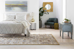 Conesus Hand Tufted Tan 1012 Area Rug - Ornate Home
