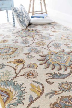 Conesus Hand Tufted Tan 1012 Area Rug - Ornate Home