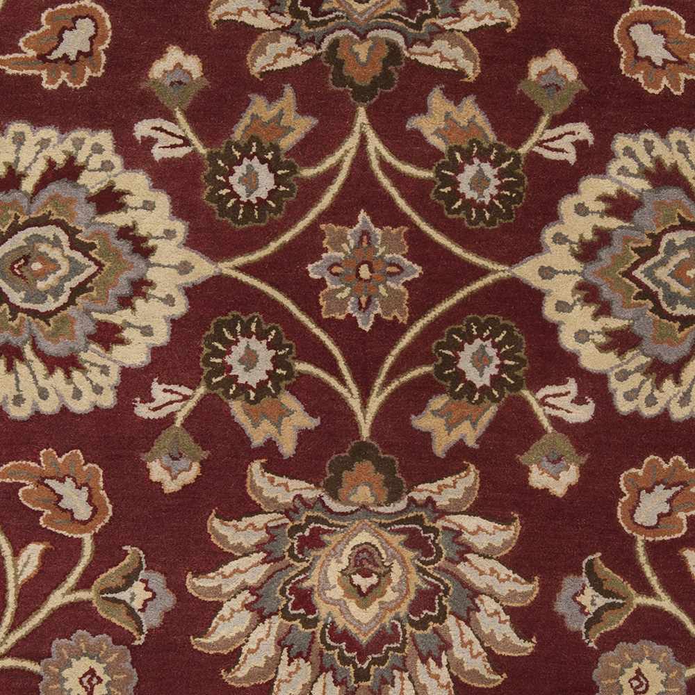Conesus Red 1061 Hand Tufted Wool Rug - Ornate Home