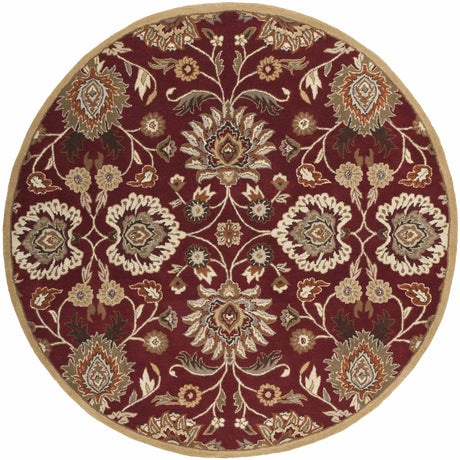 Conesus Red 1061 Hand Tufted Wool Rug - Ornate Home