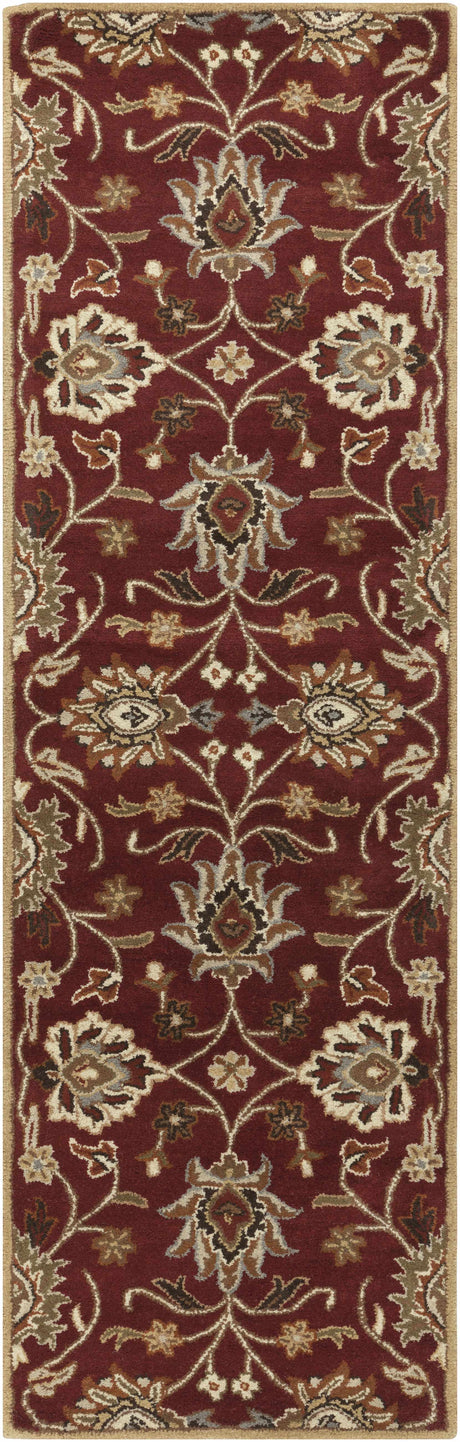 Conesus Red 1061 Hand Tufted Wool Rug - Ornate Home