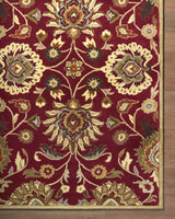 Conesus Red 1061 Hand Tufted Wool Rug - Ornate Home