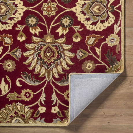 Conesus Red 1061 Hand Tufted Wool Rug - Ornate Home