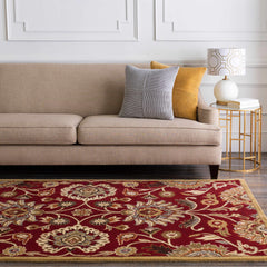 Conesus Red 1061 Hand Tufted Wool Rug - Ornate Home