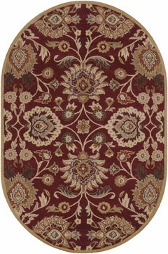 Conesus Red 1061 Hand Tufted Wool Rug - Ornate Home