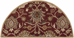 Conesus Red 1061 Hand Tufted Wool Rug - Ornate Home