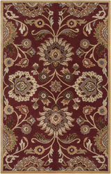 Conesus Red 1061 Hand Tufted Wool Rug - Ornate Home