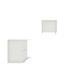 Coney 2-Piece Dresser and Nightstand in White - Ornate Home